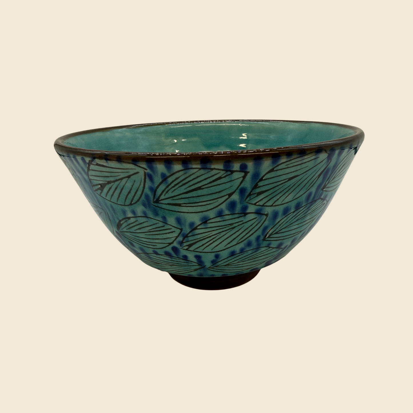 Fayoum salladskål medelstorlek, 20 cm i dm