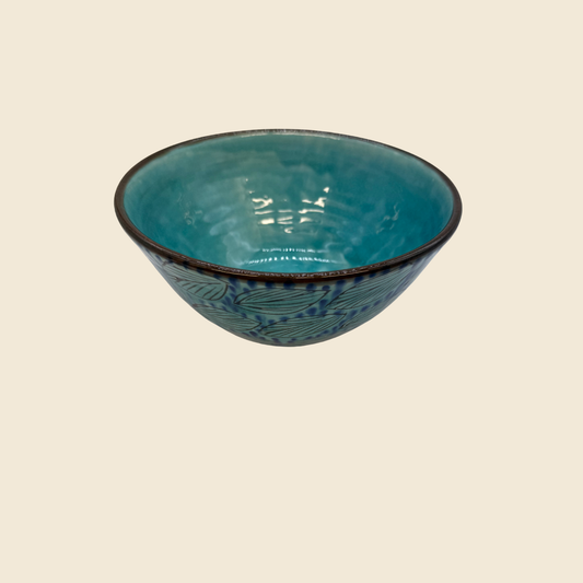 Fayoum salladskål medelstorlek, 20 cm i dm